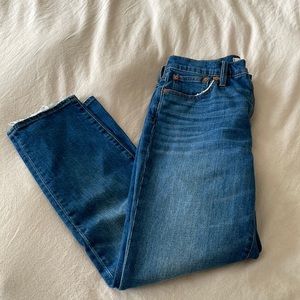 Madewell Vintage Crop Jean Size 28